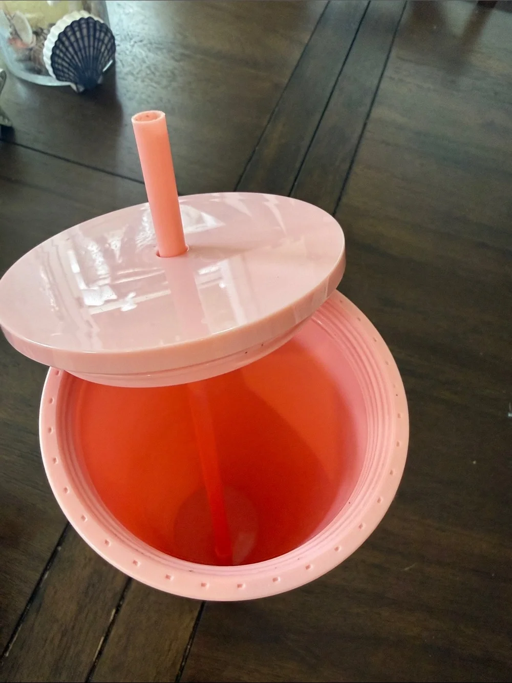 Starbucks Pink Reusable Cup with Straw
